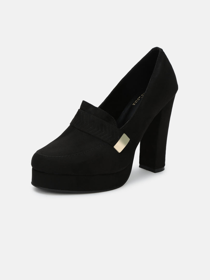 Block Solid Heels