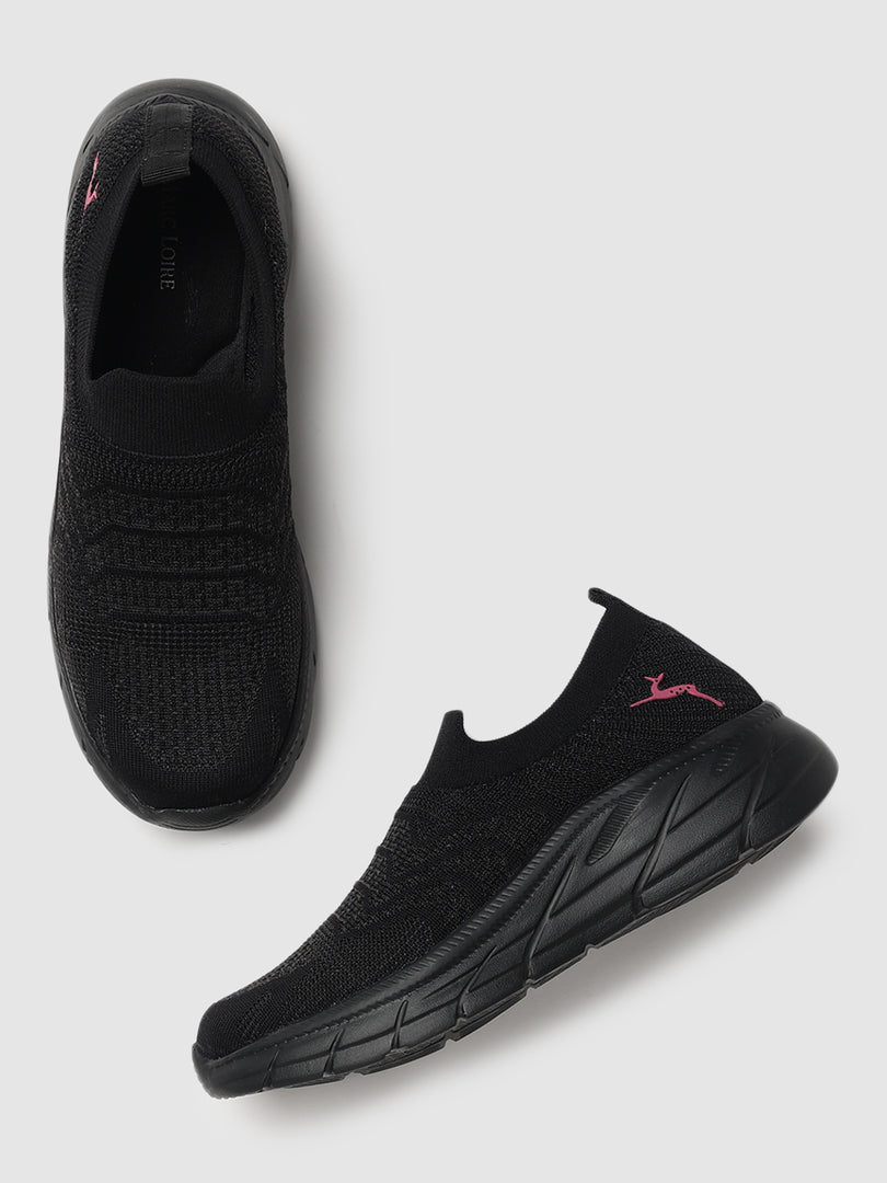 Woven Design-Slip-On-Sneakers