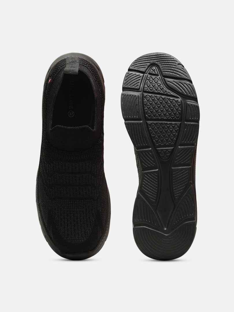 Woven Design-Slip-On-Sneakers