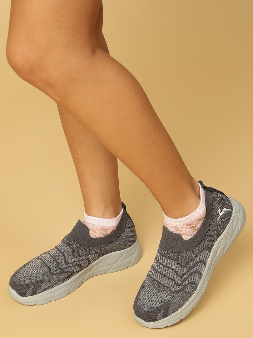 Woven Design-Slip-On-Sneakers