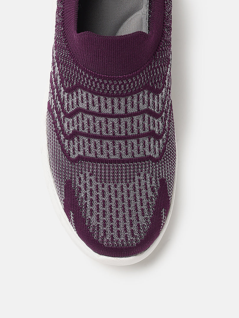 Woven Design-Slip-On-Sneakers