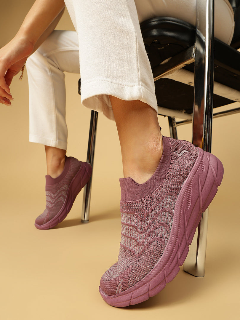 Woven Design-Slip-On-Sneakers