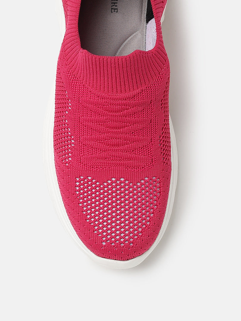 Woven Design-Slip-On-Sneakers