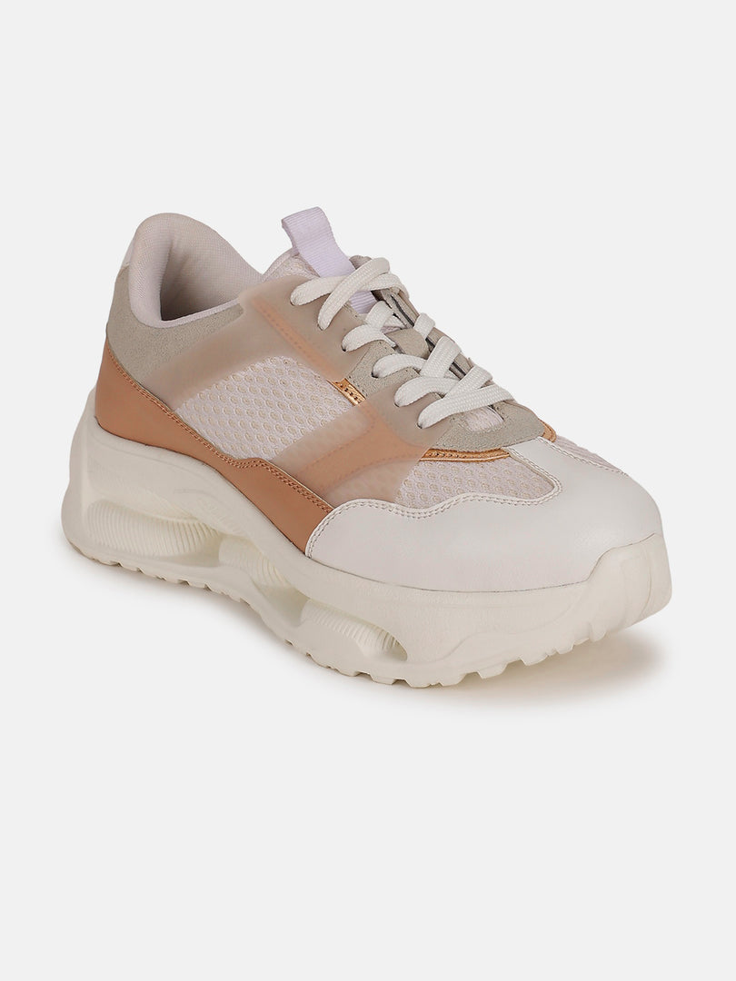 Solid-Lace-Ups-Sneakers
