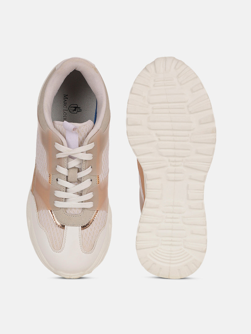 Solid-Lace-Ups-Sneakers