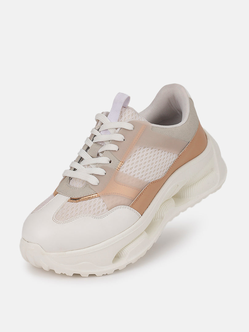 Solid-Lace-Ups-Sneakers