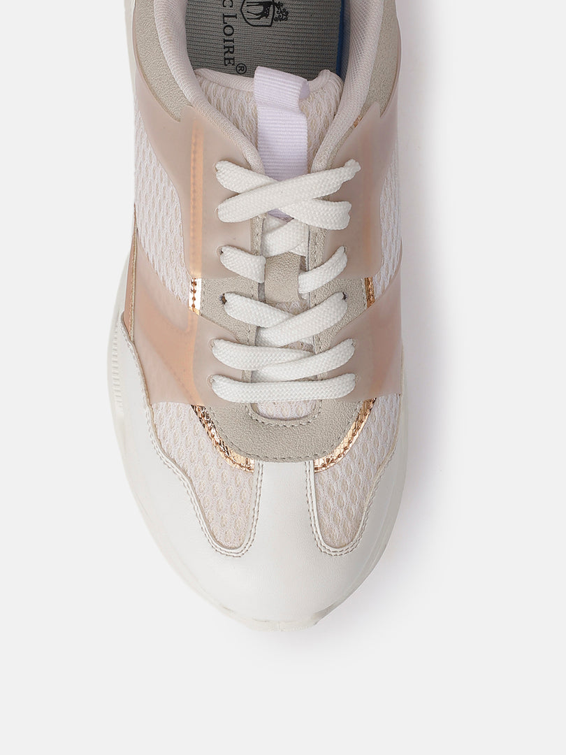 Solid-Lace-Ups-Sneakers