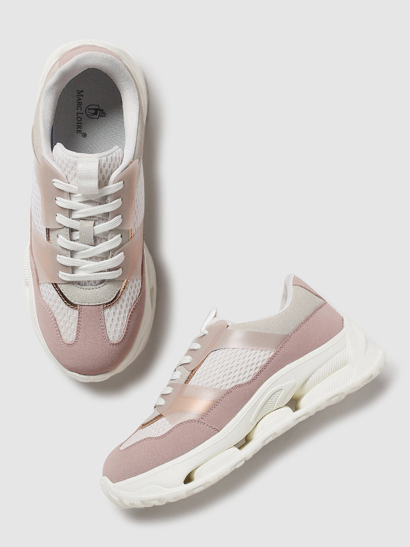 Solid-Lace-Ups-Sneakers