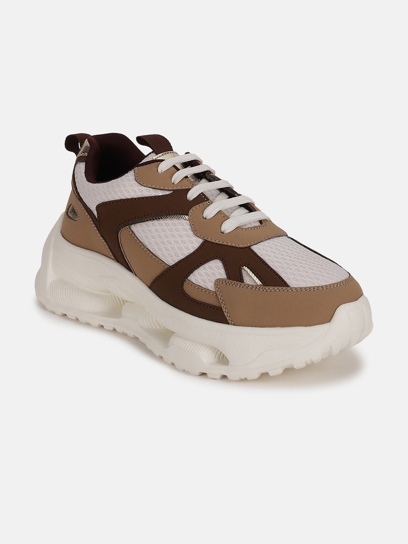 Solid-Lace-Ups-Sneakers
