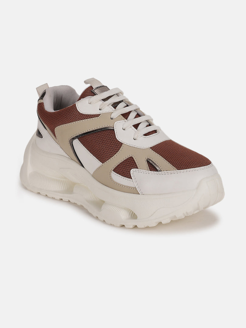 Solid-Lace-Ups-Sneakers