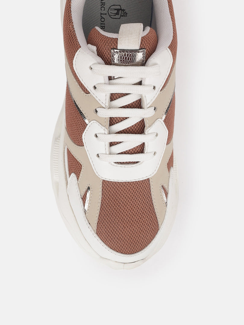Solid-Lace-Ups-Sneakers