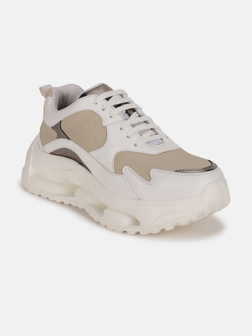 Solid-Lace-Ups-Sneakers