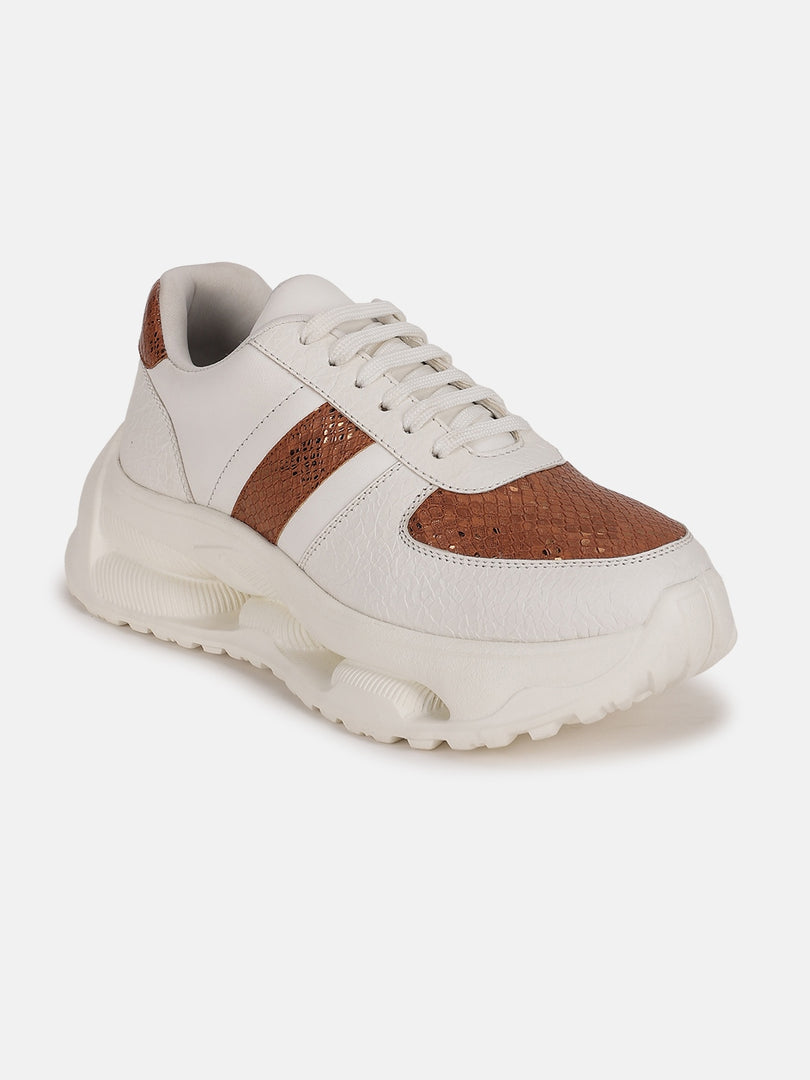 Solid-Lace-Ups-Sneakers