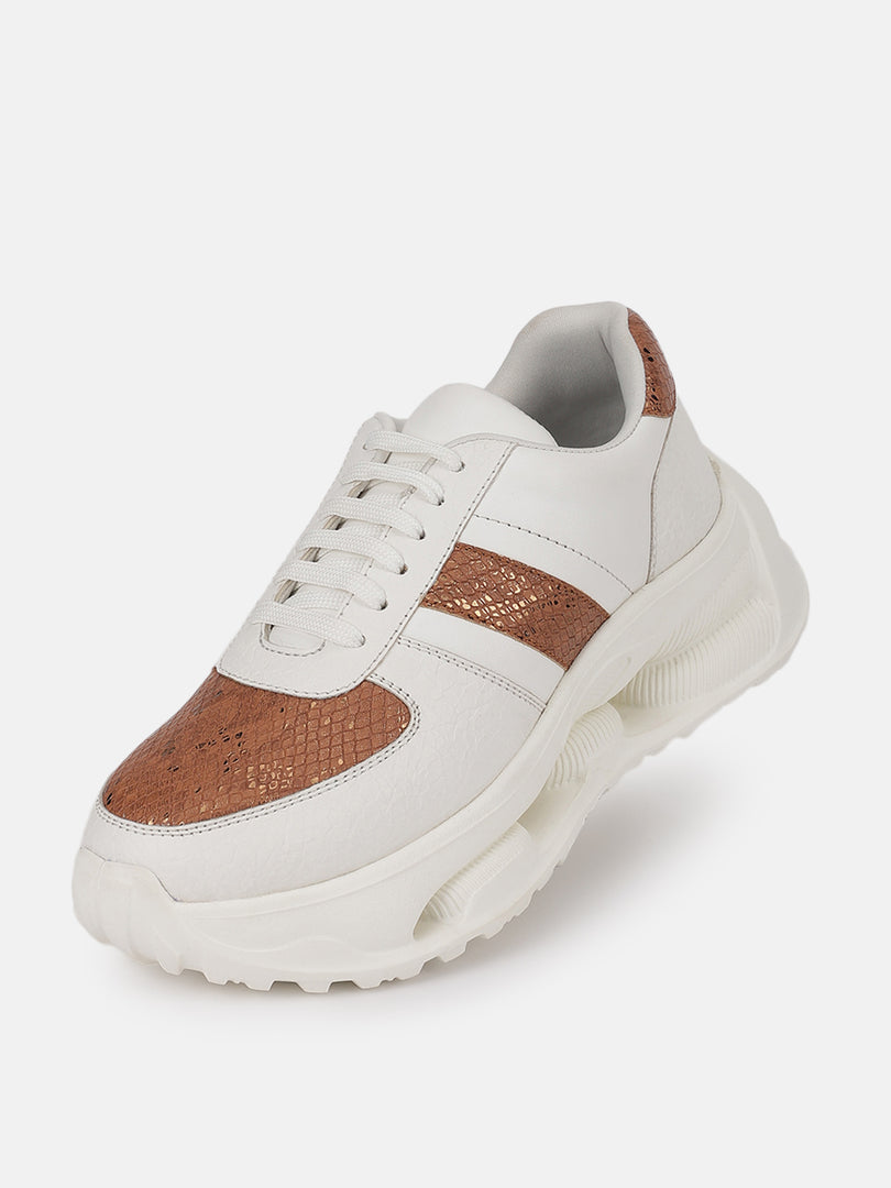 Solid-Lace-Ups-Sneakers