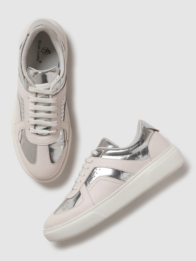 Solid-Lace-Ups-Sneakers