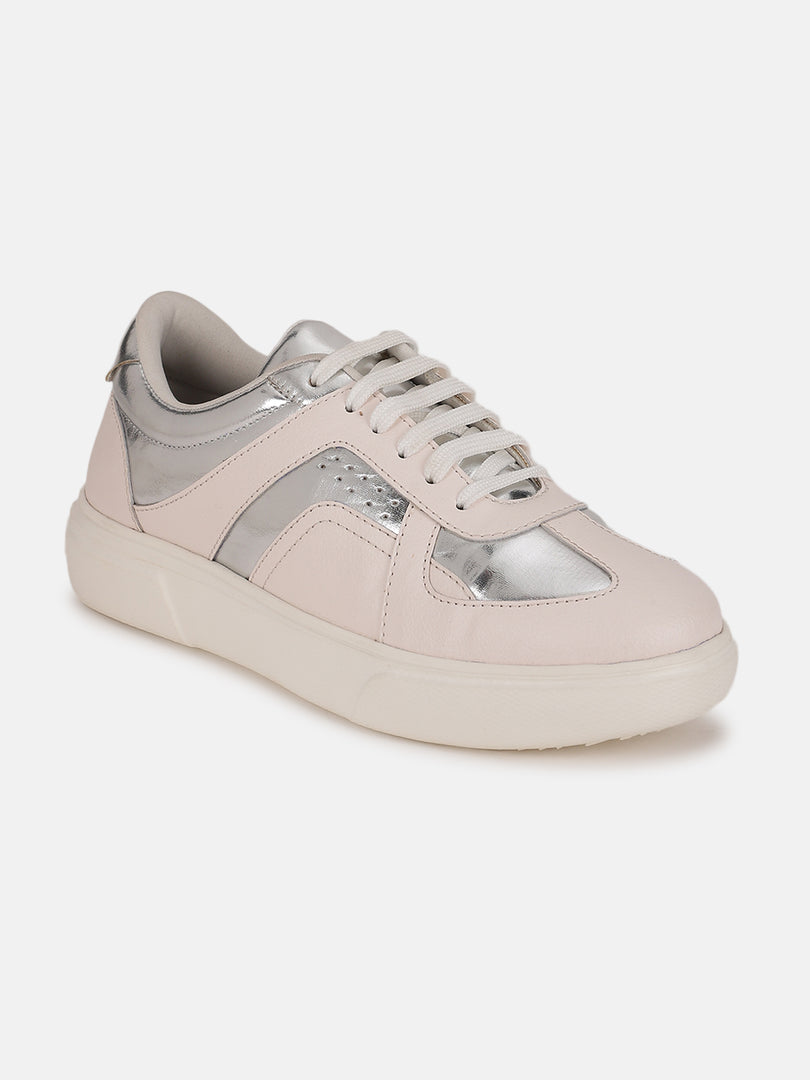 Solid-Lace-Ups-Sneakers