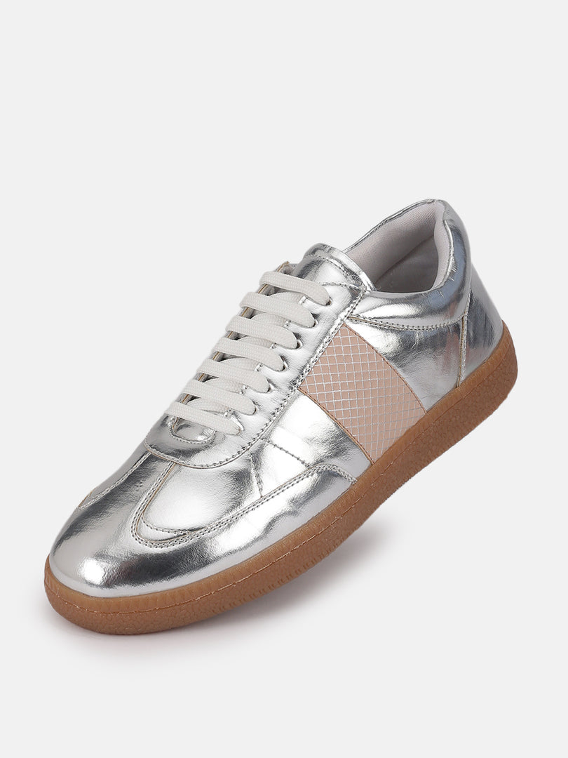 Solid-Lace-Ups-Sneakers