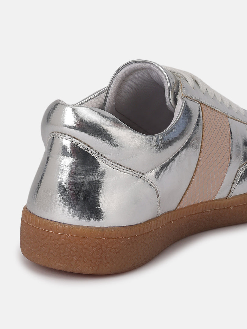 Solid-Lace-Ups-Sneakers