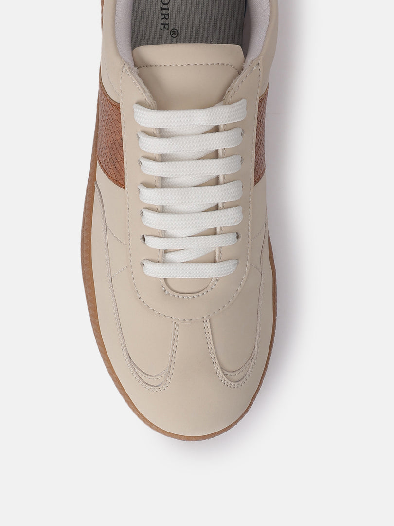 Solid-Lace-Ups-Sneakers