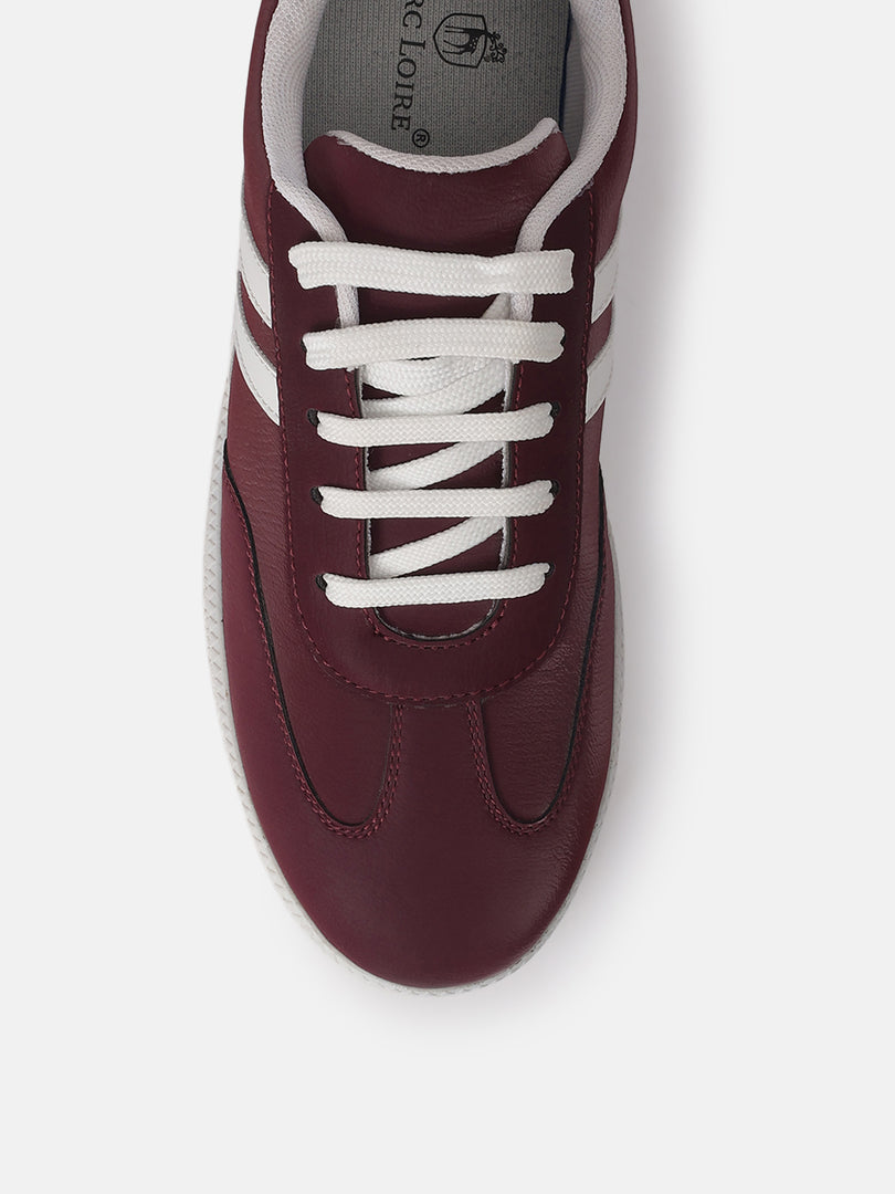 Solid-Lace-Ups-Sneakers