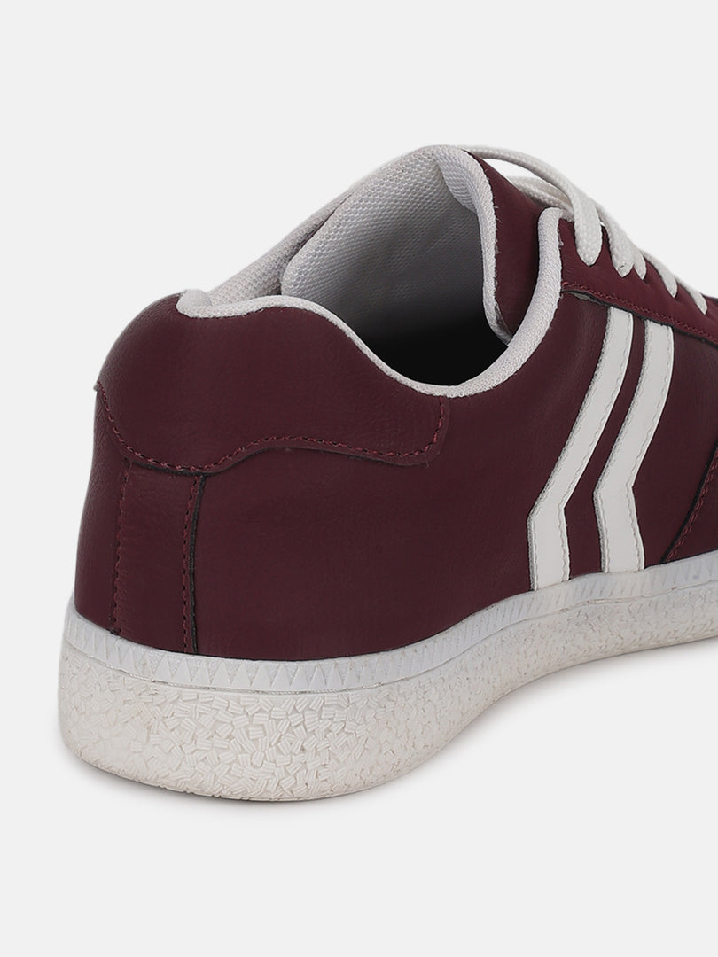 Solid-Lace-Ups-Sneakers