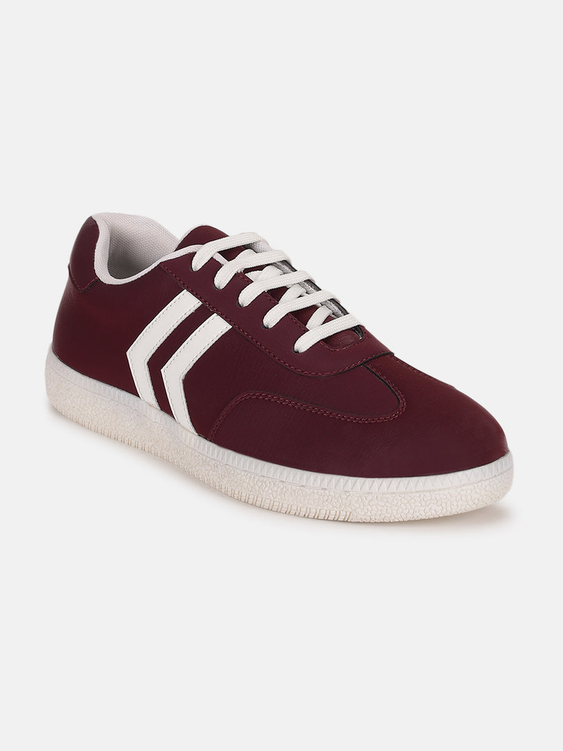 Solid-Lace-Ups-Sneakers