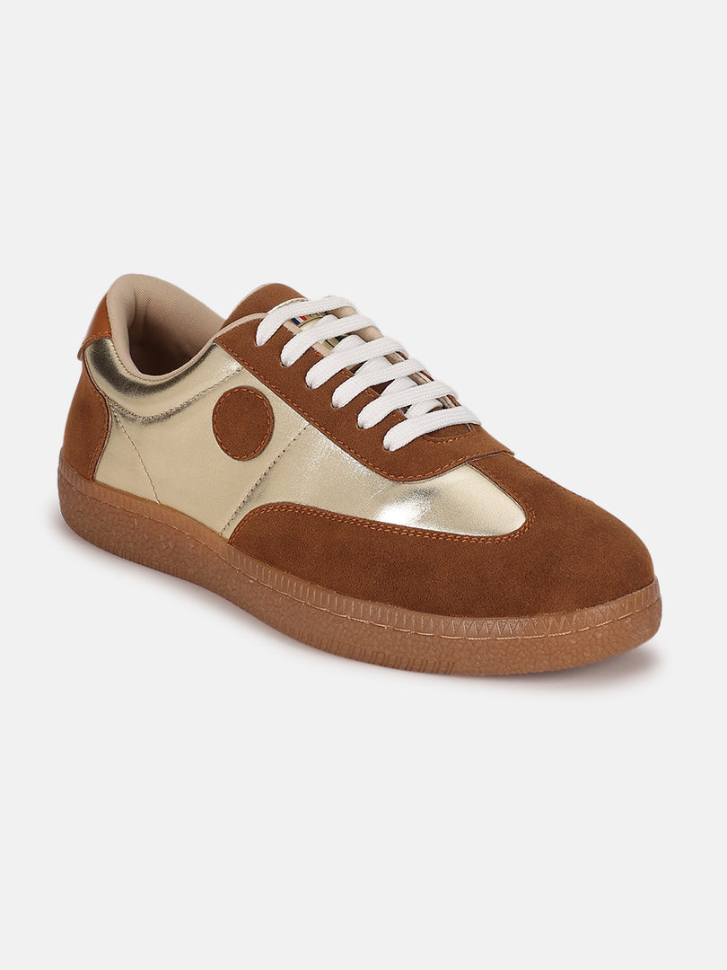 Solid-Lace-Ups-Sneakers