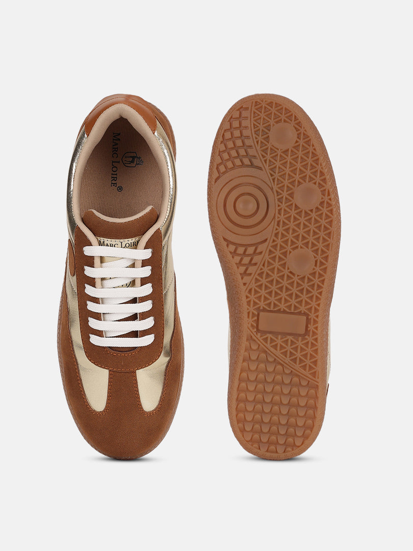 Solid-Lace-Ups-Sneakers