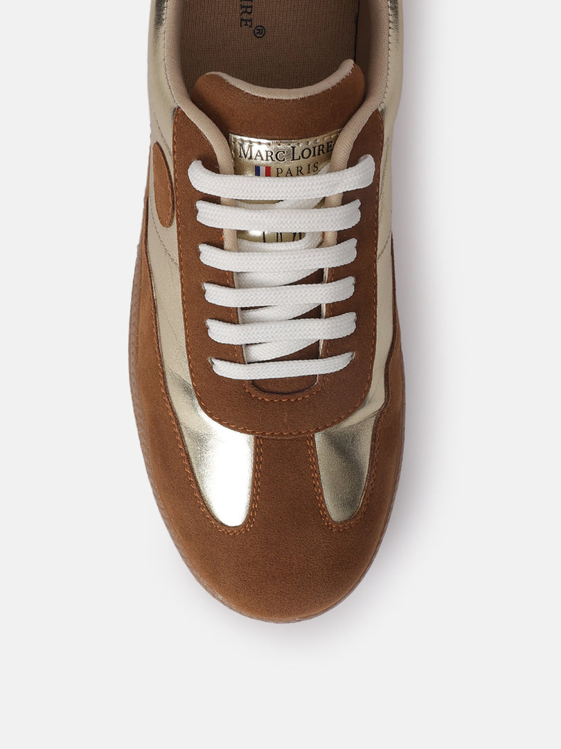 Solid-Lace-Ups-Sneakers
