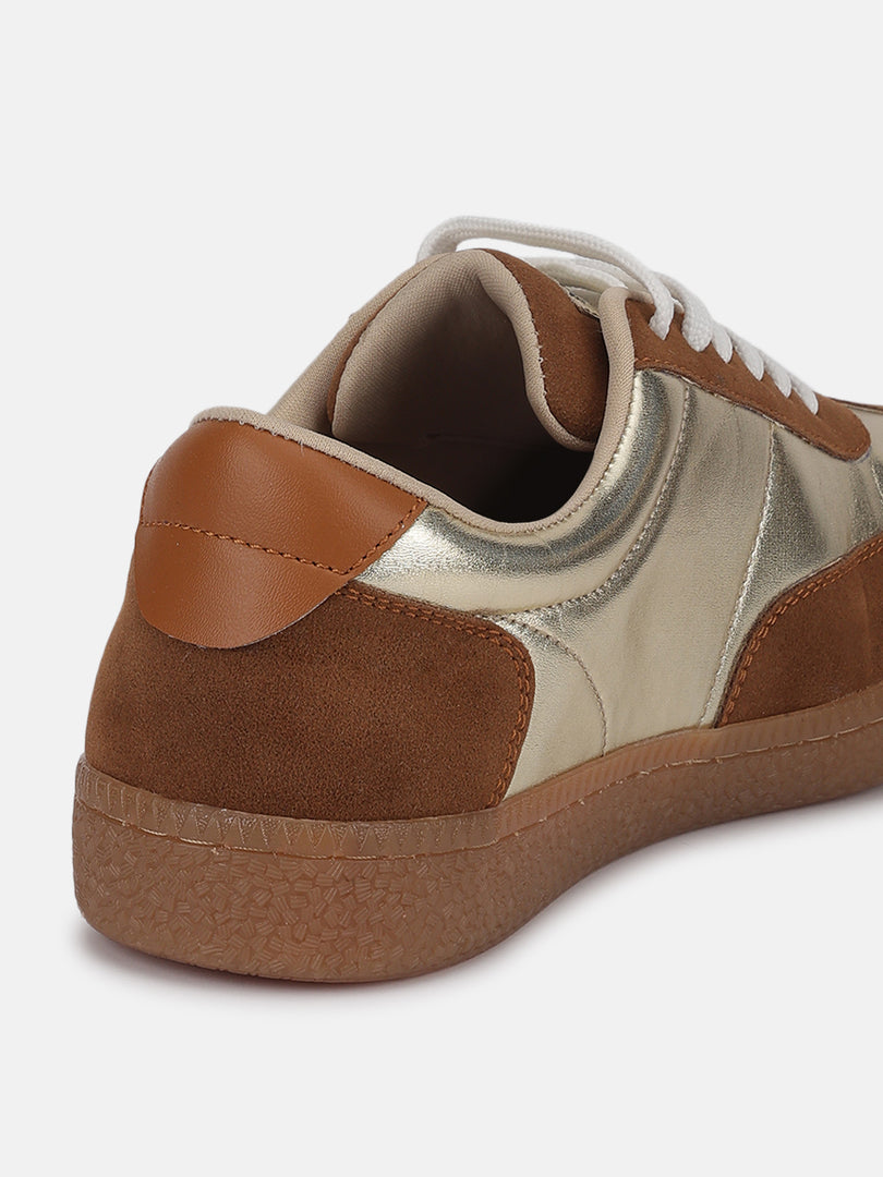 Solid-Lace-Ups-Sneakers