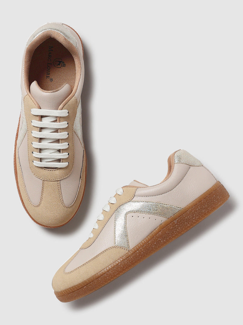 Solid-Lace-Ups-Sneakers