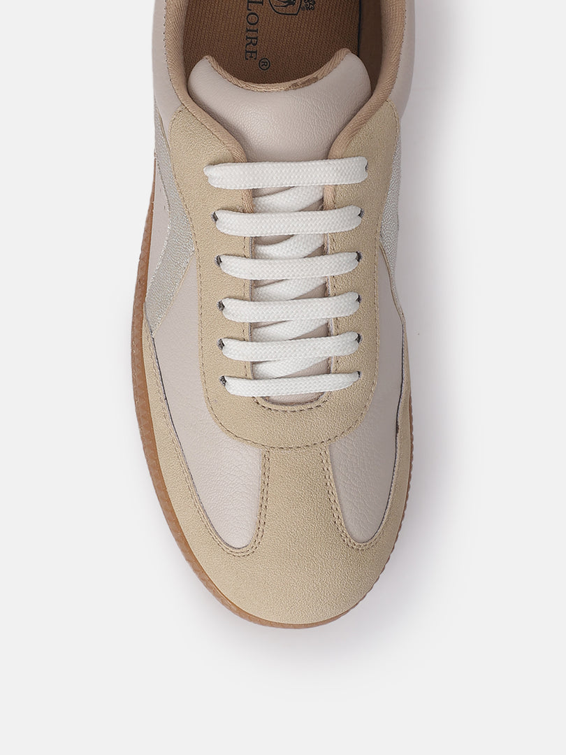 Solid-Lace-Ups-Sneakers