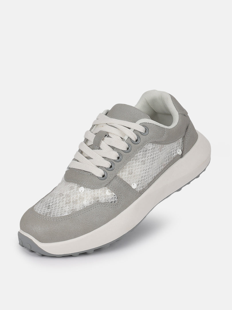 Solid-Lace-Ups-Sneakers