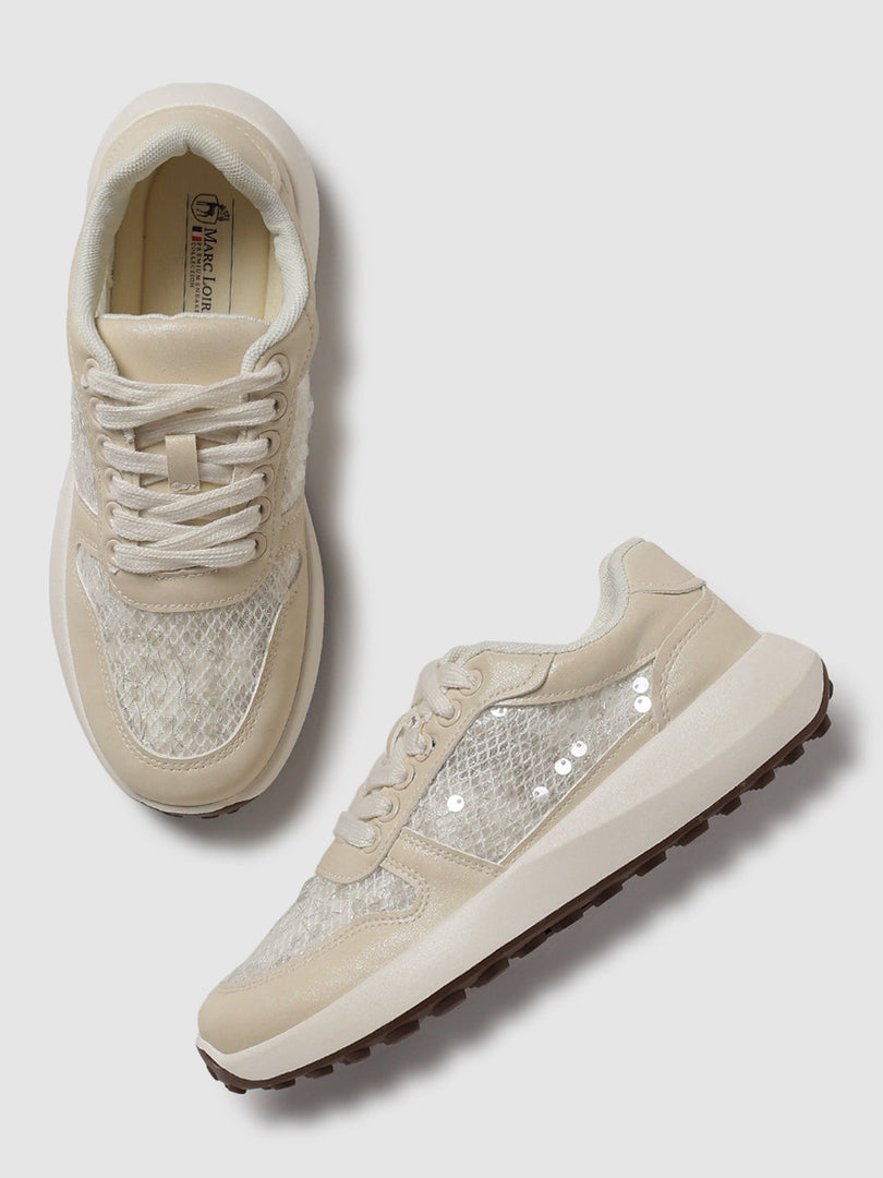 Solid-Lace-Ups-Sneakers