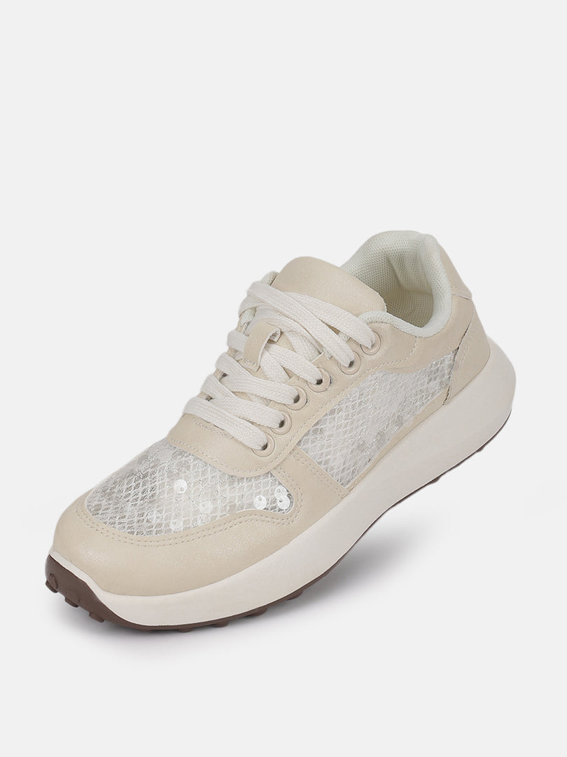 Solid-Lace-Ups-Sneakers