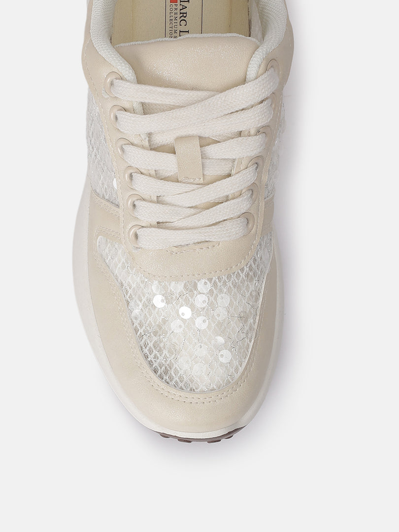 Solid-Lace-Ups-Sneakers