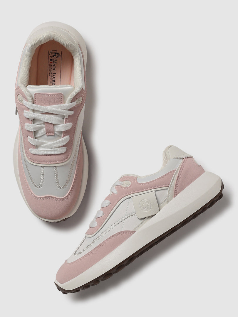 Solid-Lace-Ups-Sneakers
