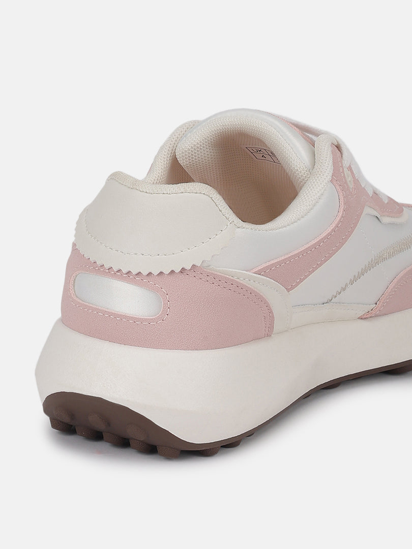 Solid-Lace-Ups-Sneakers