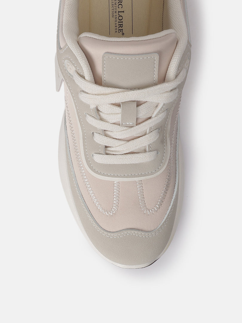 Solid-Lace-Ups-Sneakers