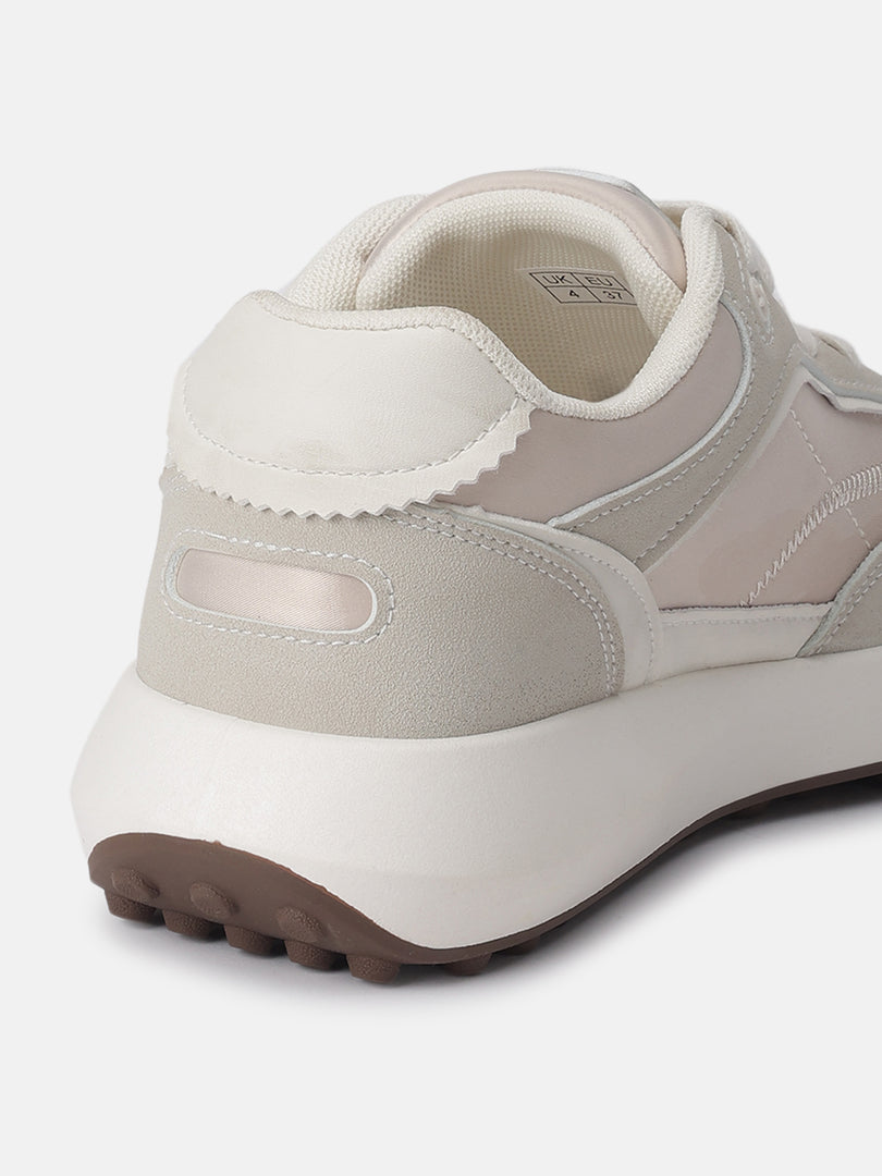 Solid-Lace-Ups-Sneakers