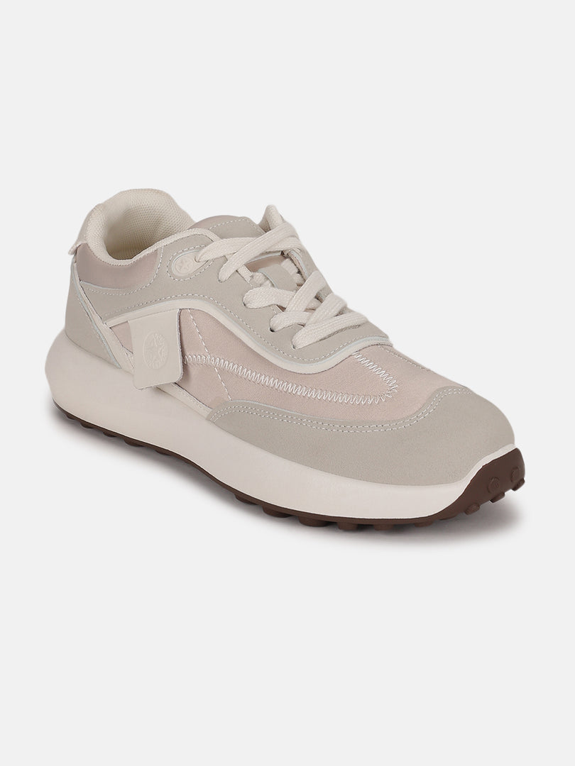 Solid-Lace-Ups-Sneakers