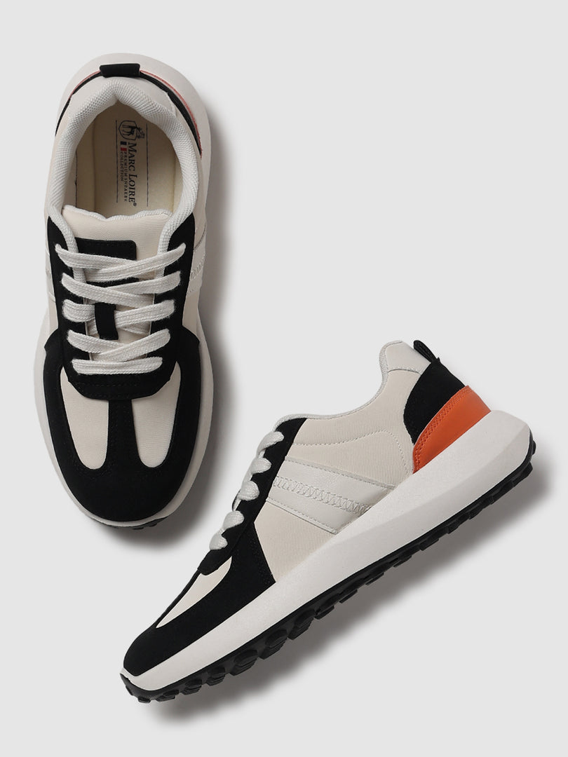 Solid-Lace-Ups-Sneakers