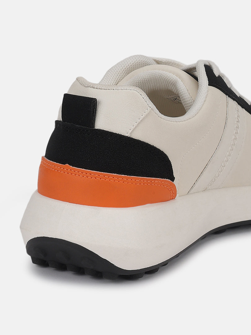 Solid-Lace-Ups-Sneakers
