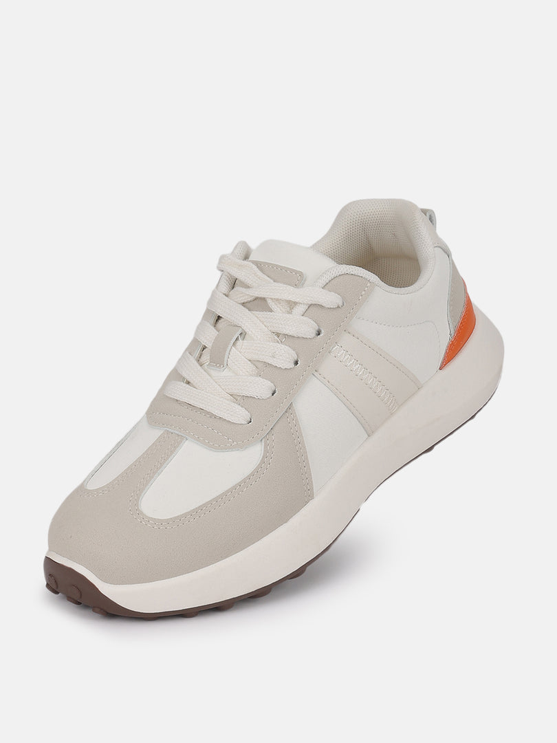 Solid-Lace-Ups-Sneakers