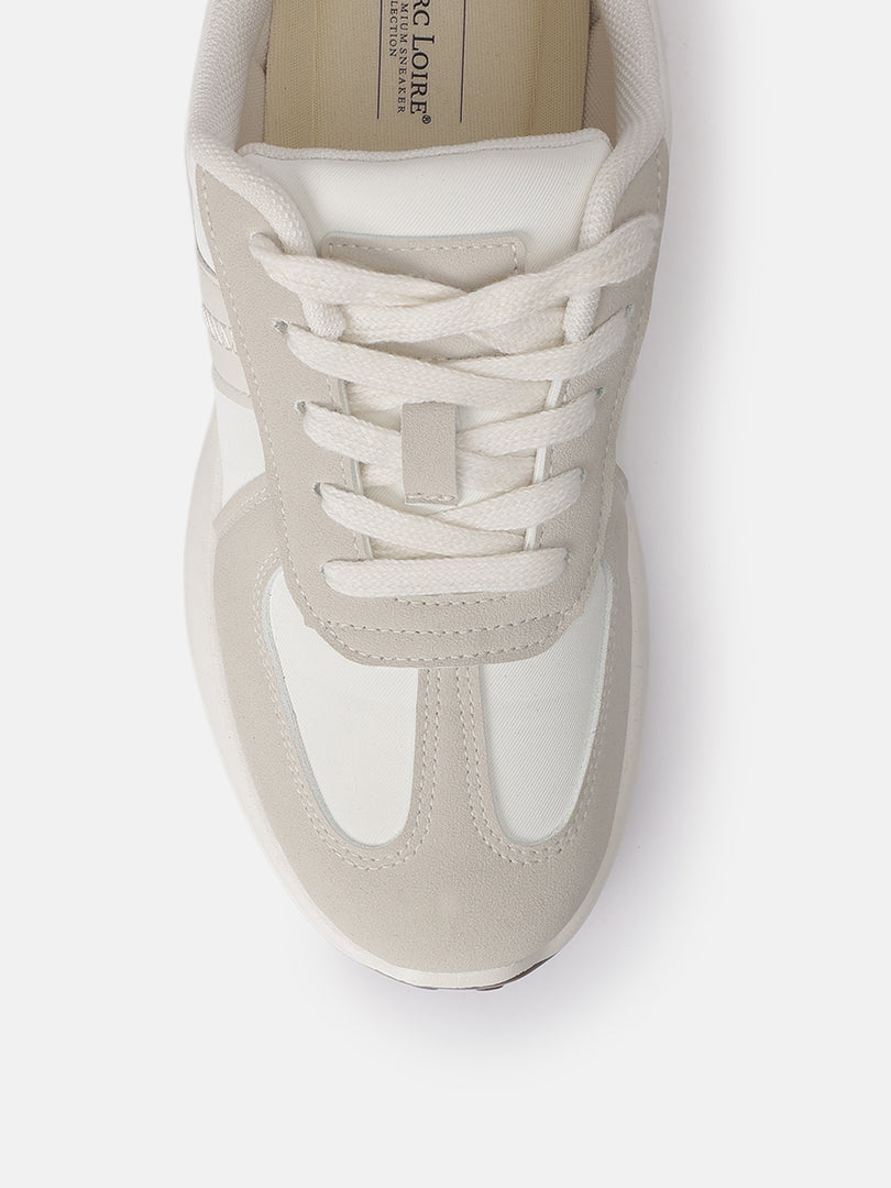 Solid-Lace-Ups-Sneakers