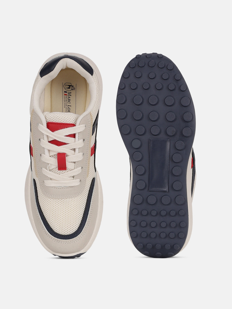 Solid-Lace-Ups-Sneakers
