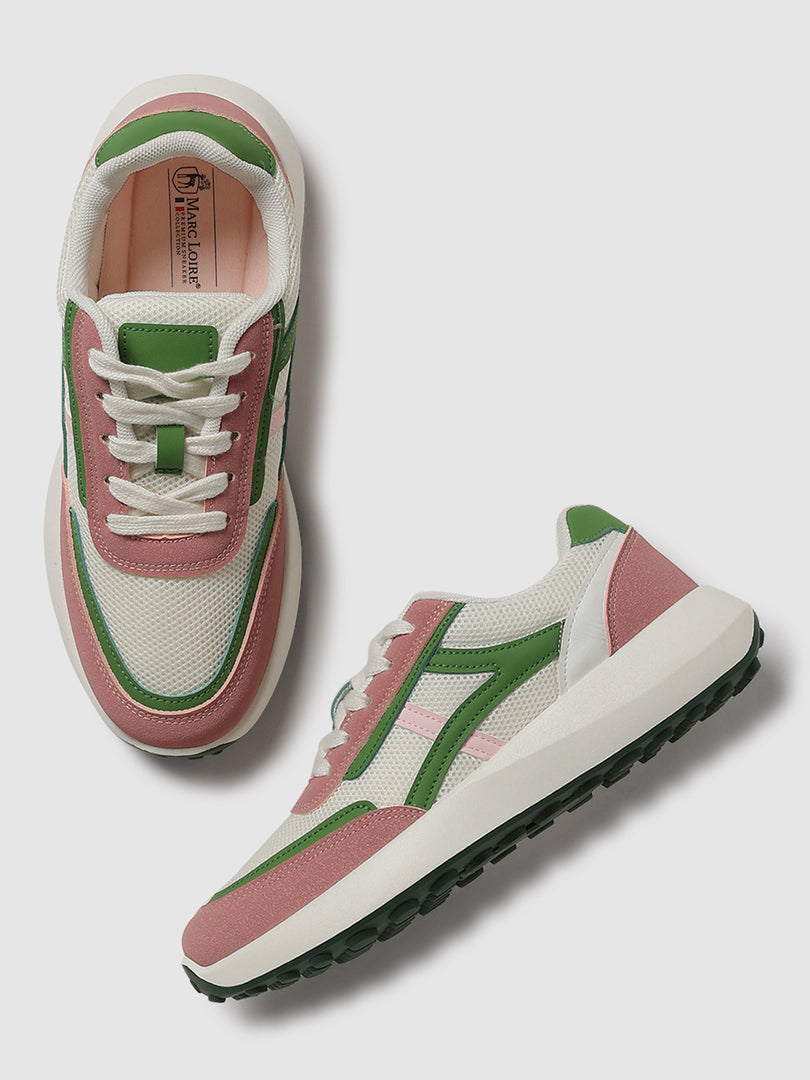 Solid-Lace-Ups-Sneakers