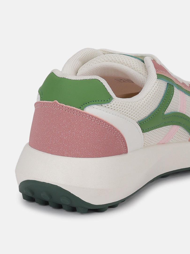Solid-Lace-Ups-Sneakers