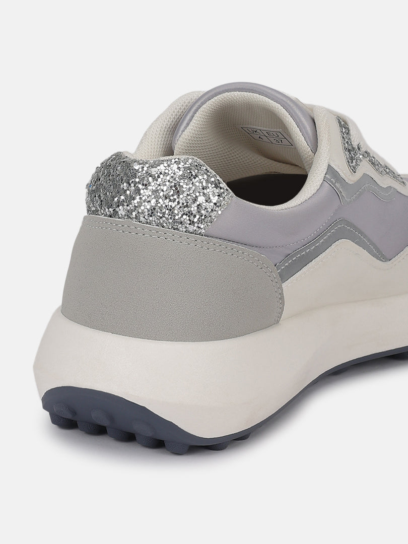 Solid-Lace-Ups-Sneakers