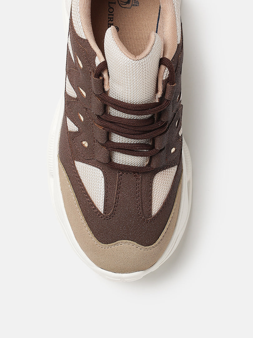 Solid-Lace-Ups-Sneakers